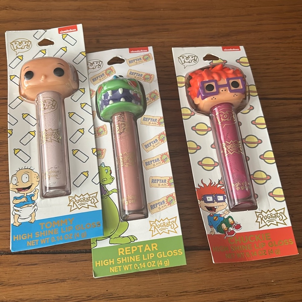 Rugrats limited edition lip gloss Funko pop bundle
